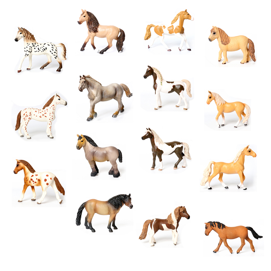 Kids Toys Under 1 Year - Horse Figures Farm Animals Toy Horses
