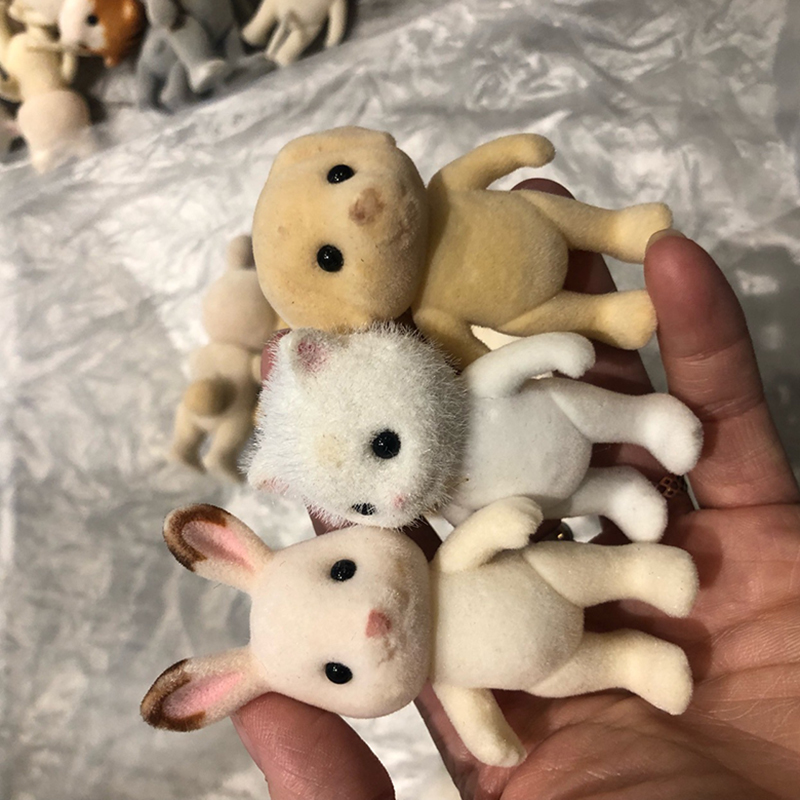 Kids Toys Dog - 1PC Random Forest Family Animal Figure