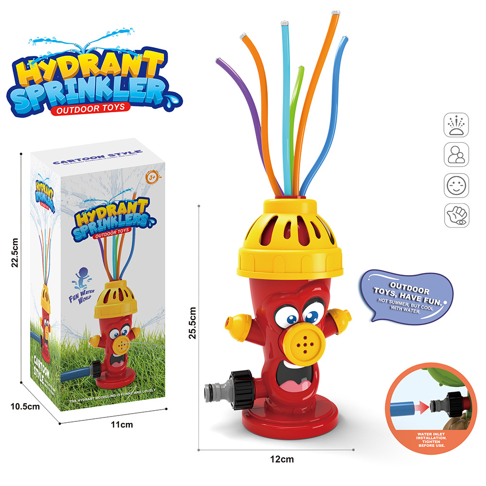 Kids Yard Toys - Hydrant Sprinkle Water Spray Toy Backyard