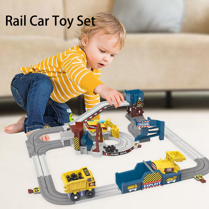 Kids Toys Under 1 Year - Adventure Powered Mine Cart Track Racing