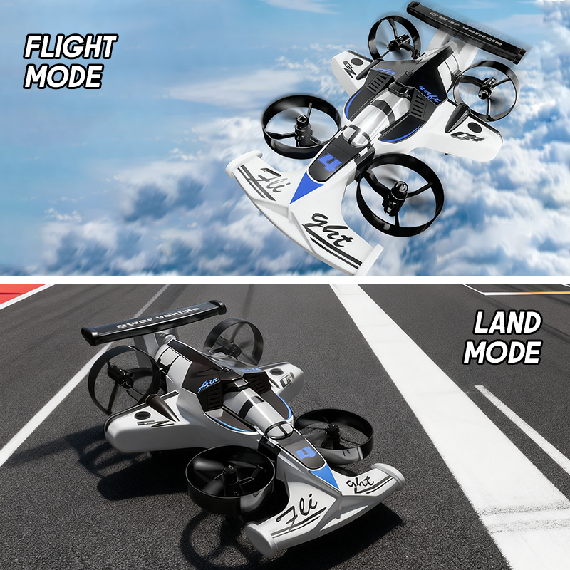 Rc Helicopter Mini - 2in1 Mini Drone Air-Ground Flying Car