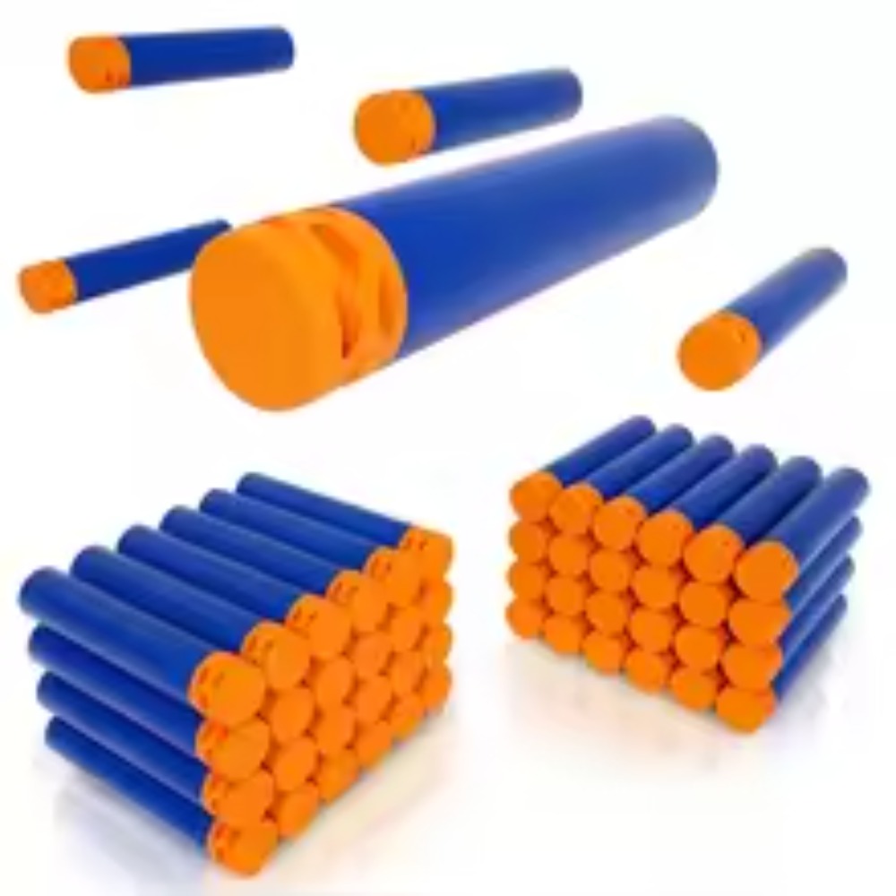 Blue Hollow Eva Soft Refill Bu - đánh giá và giá Foam Dart Gun
