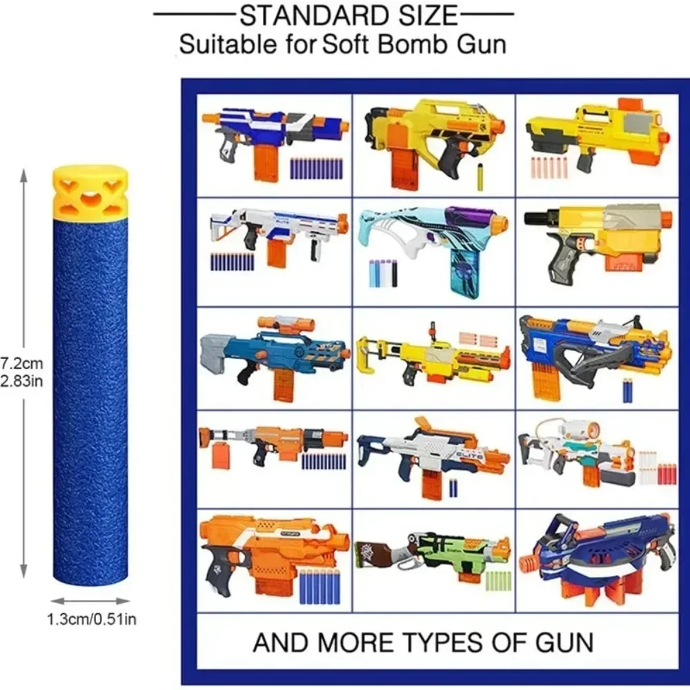 Blue Hollow Eva Soft Refill Bu - đánh giá và giá Foam Dart Gun