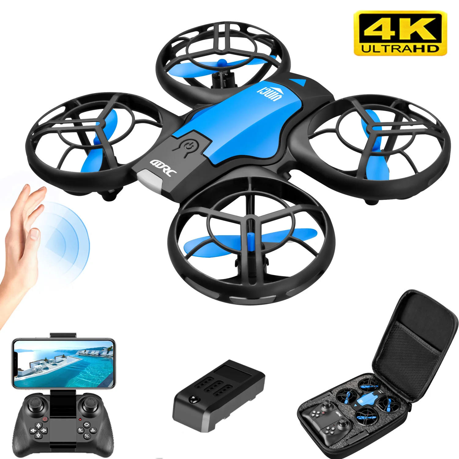 V8 New Mini Drone 4K Professio - đánh giá và giá Kids Xbox Toys