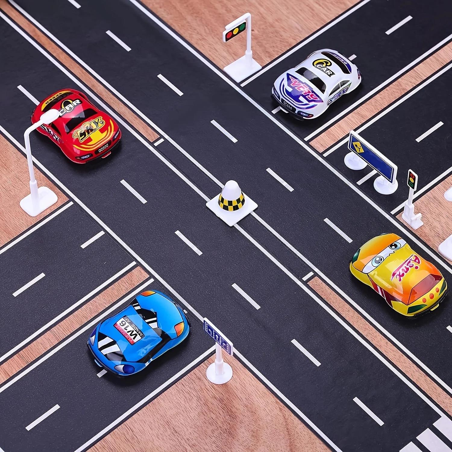 2Pcs Reusable Road Stickers Bl - đánh giá và giá Kids Toys Car