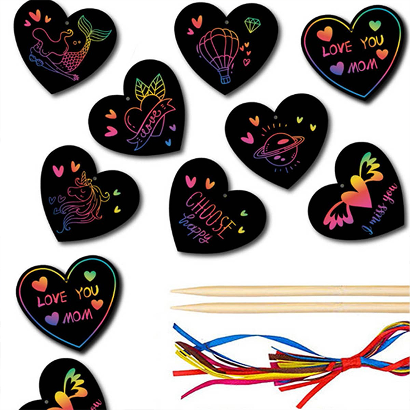 12 Pcs Butterfly heart-shaped  - đánh giá và giá Kids Toys Drawing