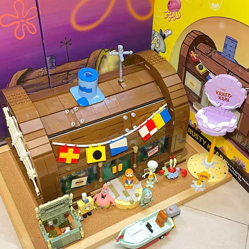 SpongeBob Krusty Krab Area-X B - đánh giá và giá Kids Xbox Toys
