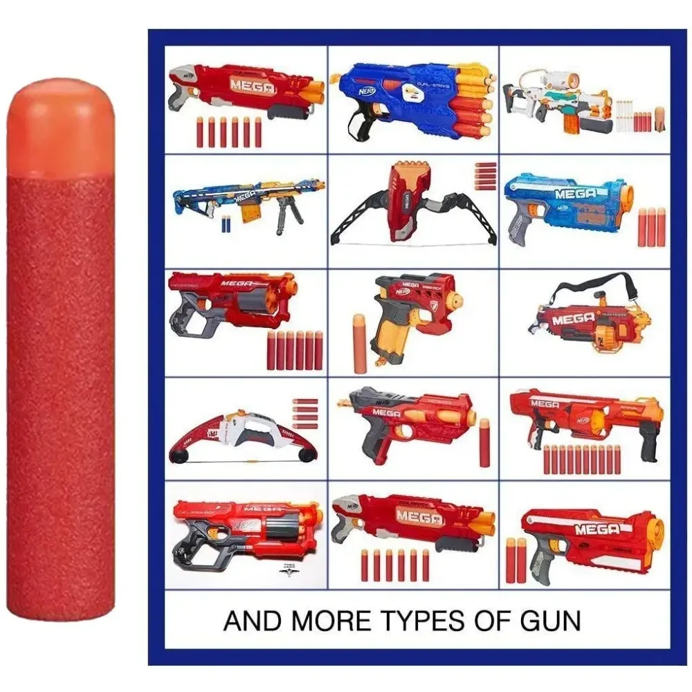 120 Pack Refill Darts 9.5cm Fo - đánh giá và giá Foam Dart Gun