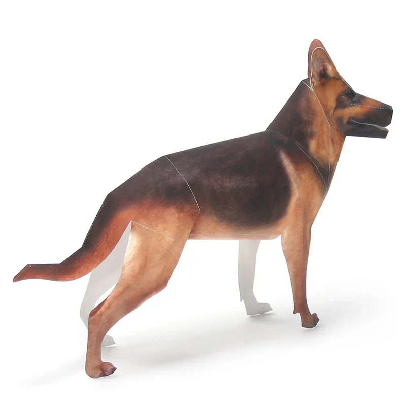 German Shepherd Dog Origami Ar - đánh giá và giá Kids Toys Dog