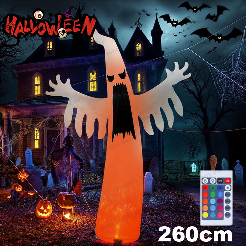 Halloween Inflatable Scary Gho - đánh giá và giá Kids Yard Toys