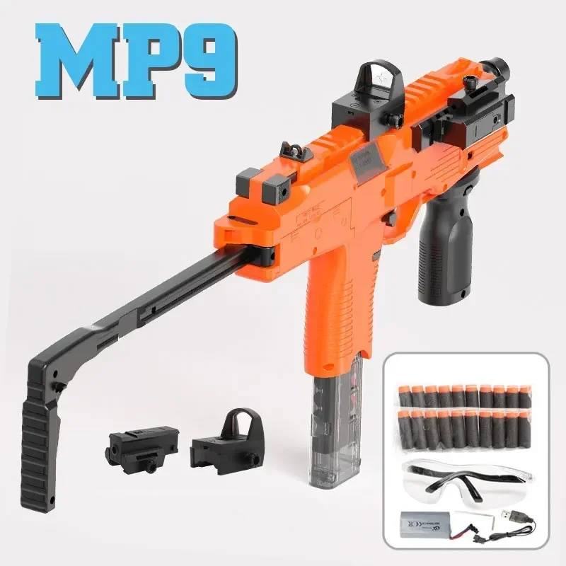 1Q MP9 Toy Gun Electric Foam D - đánh giá và giá Foam Dart Gun