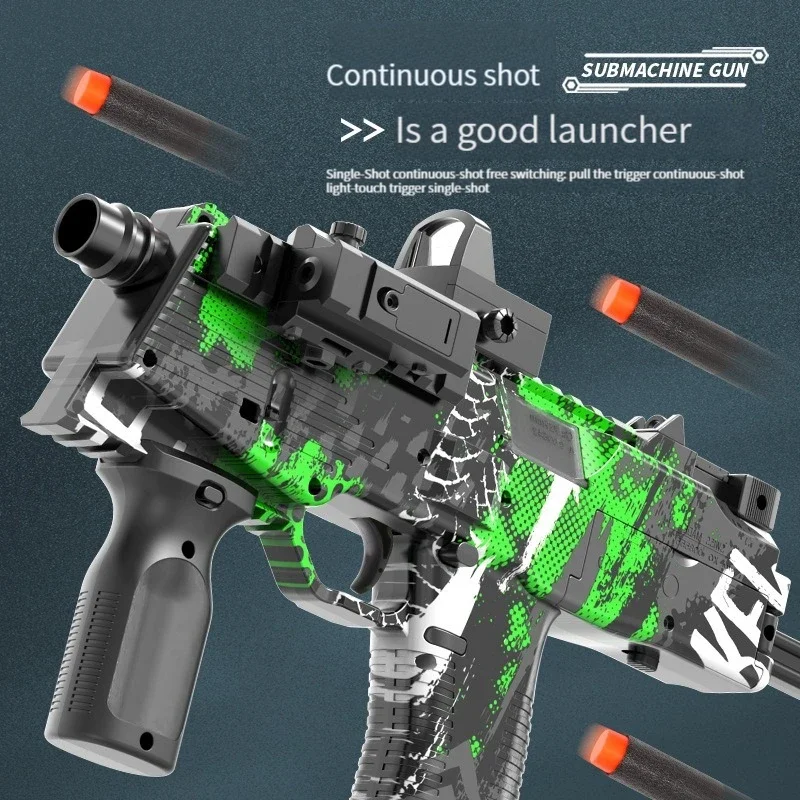 1Q MP9 Toy Gun Electric Foam D - đánh giá và giá Foam Dart Gun