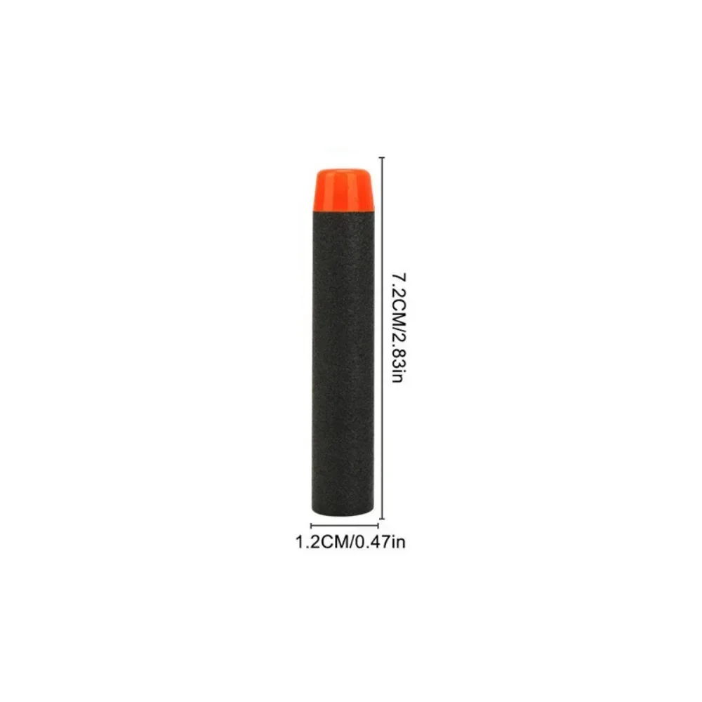 HBlack Solid Round Head Bullet - đánh giá và giá Foam Dart Gun