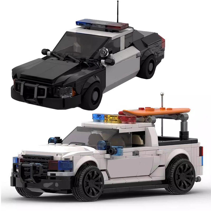 MOC Technical Car Forded Polic - đánh giá và giá Kids Toys Victoria