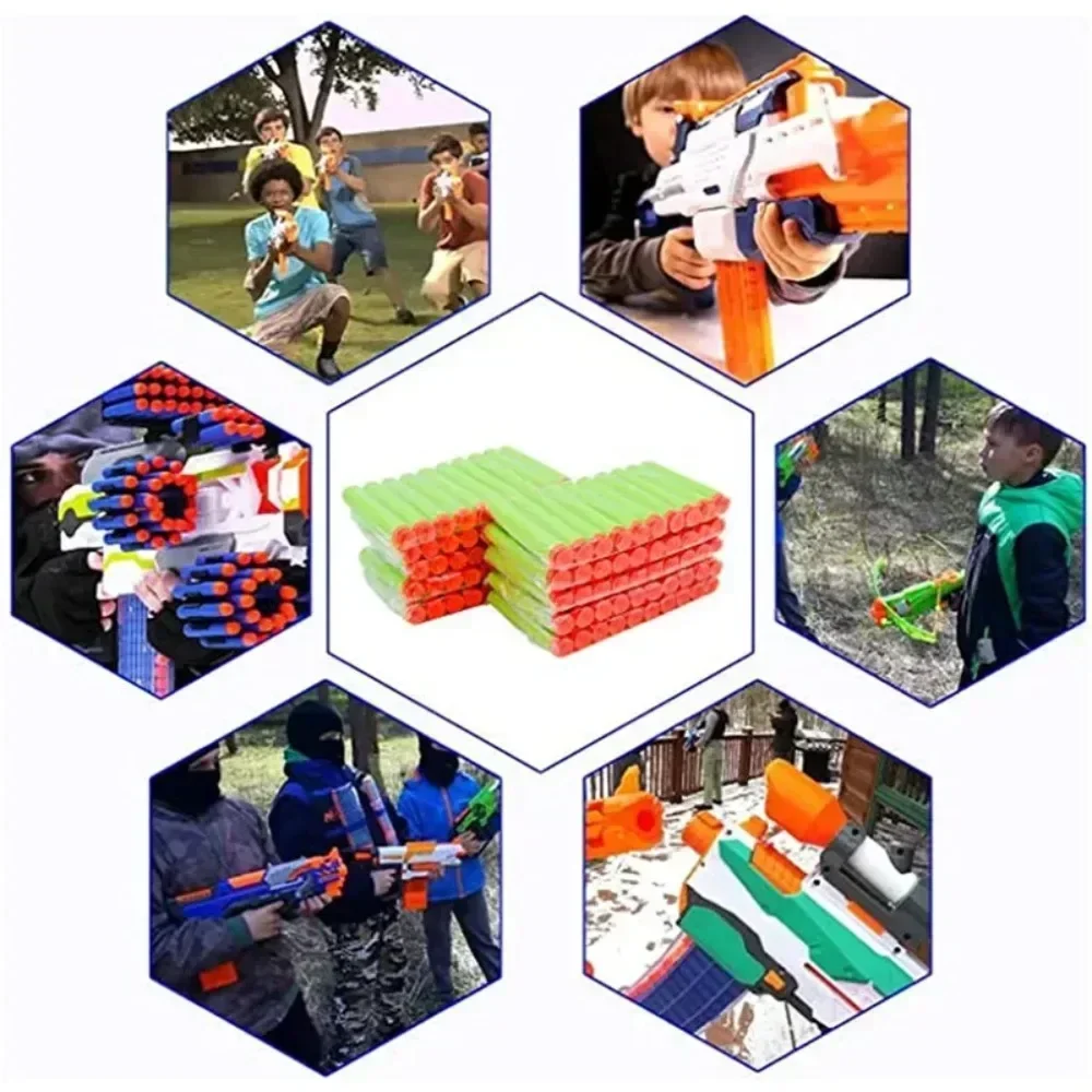 7.2cm 100/1000pcs Darts For Su - đánh giá và giá Foam Dart Gun