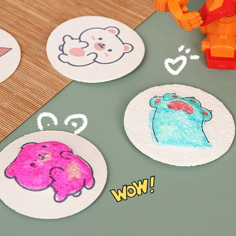 3D Puffy Foam Texture Painting - đánh giá và giá Kids Toys Drawing