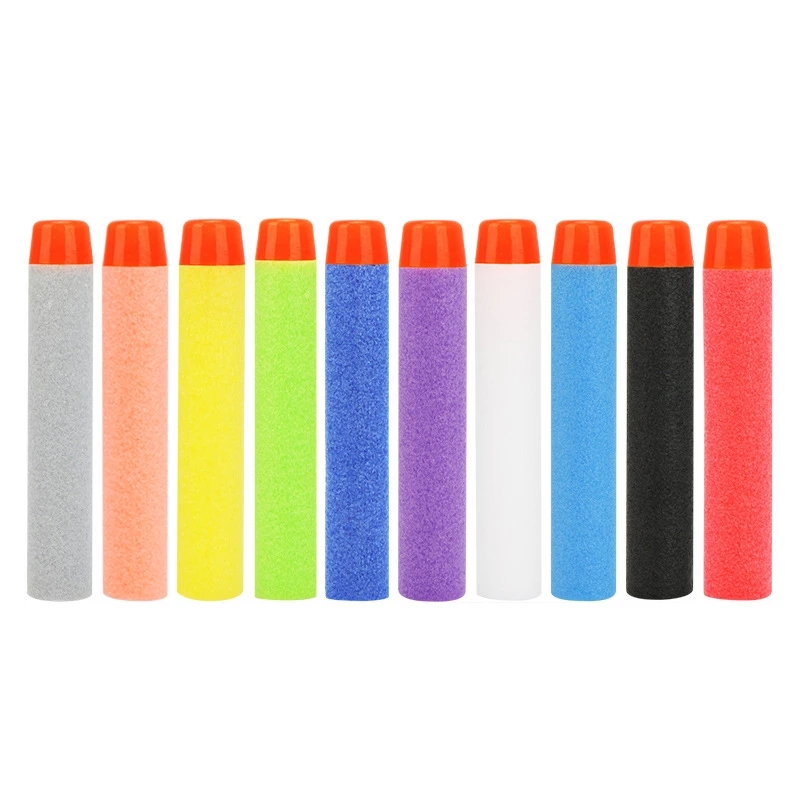100PCS Round Head Bullets 7.2c - đánh giá và giá Foam Dart Gun