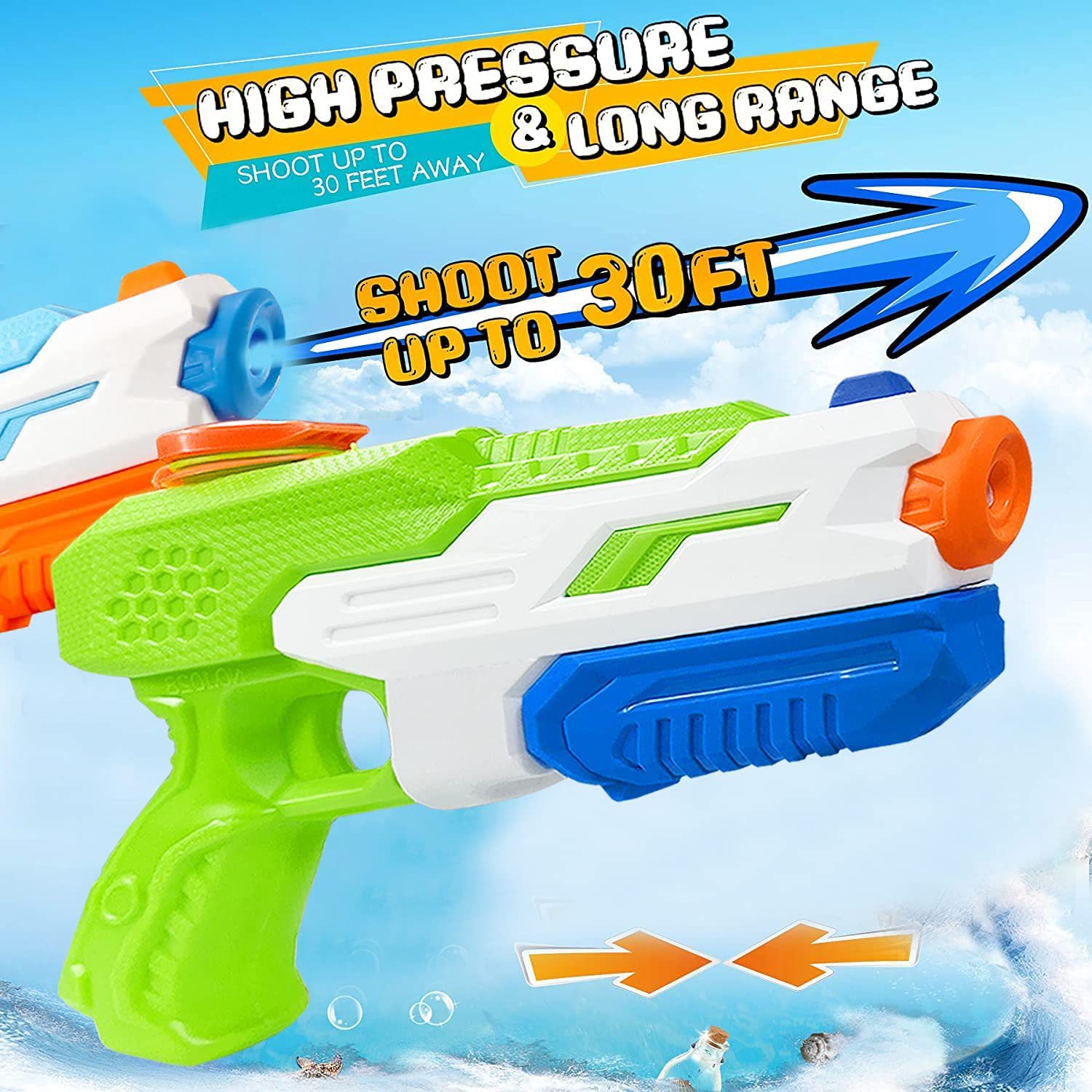 600CC Water Guns Summer Soaker - đánh giá và giá Kids Yard Toys