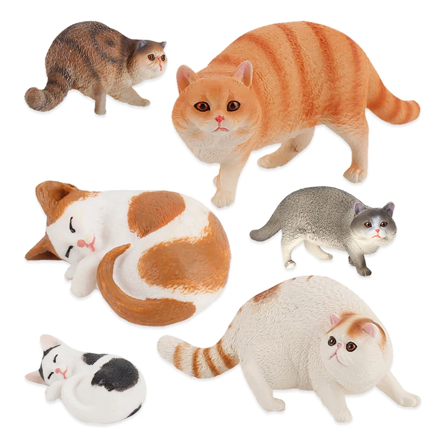 Cat Model Toys Farm Animals Mi - đánh giá và giá Kids Toys Under 1 Year