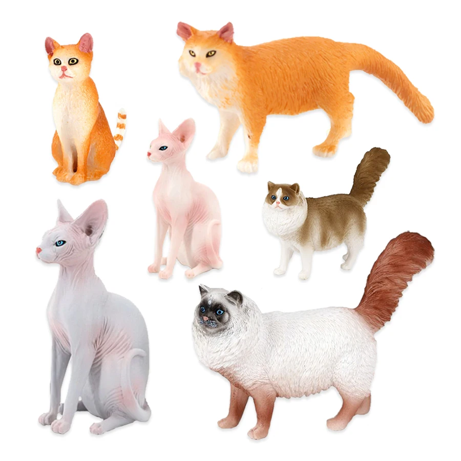 Cat Model Toys Farm Animals Mi - đánh giá và giá Kids Toys Under 1 Year