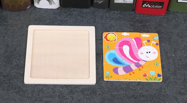 4PCS/lot 3D Wooden Jigsaw Puzz - đánh giá và giá Kids Toys In Wholesale