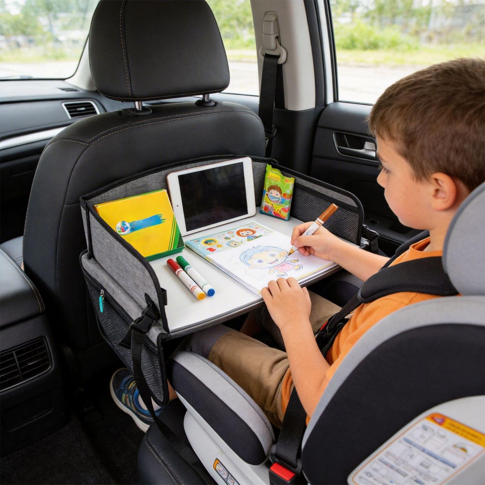 Kids Travel Tray With Pocket F - đánh giá và giá Kids Toys Car