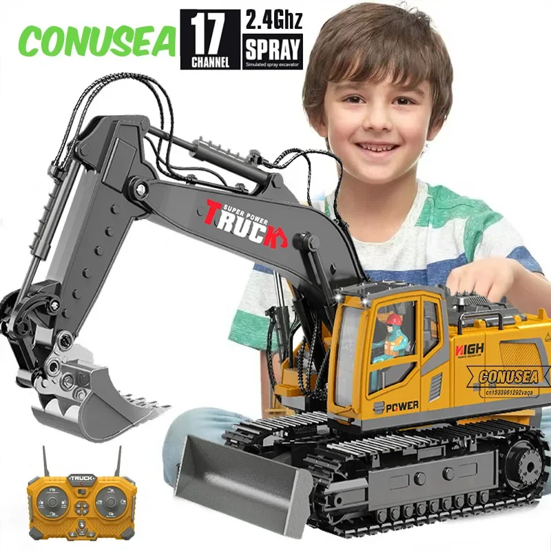 12/15/17CH Rc Excavator Alloy  - đánh giá và giá Kids Toys Car
