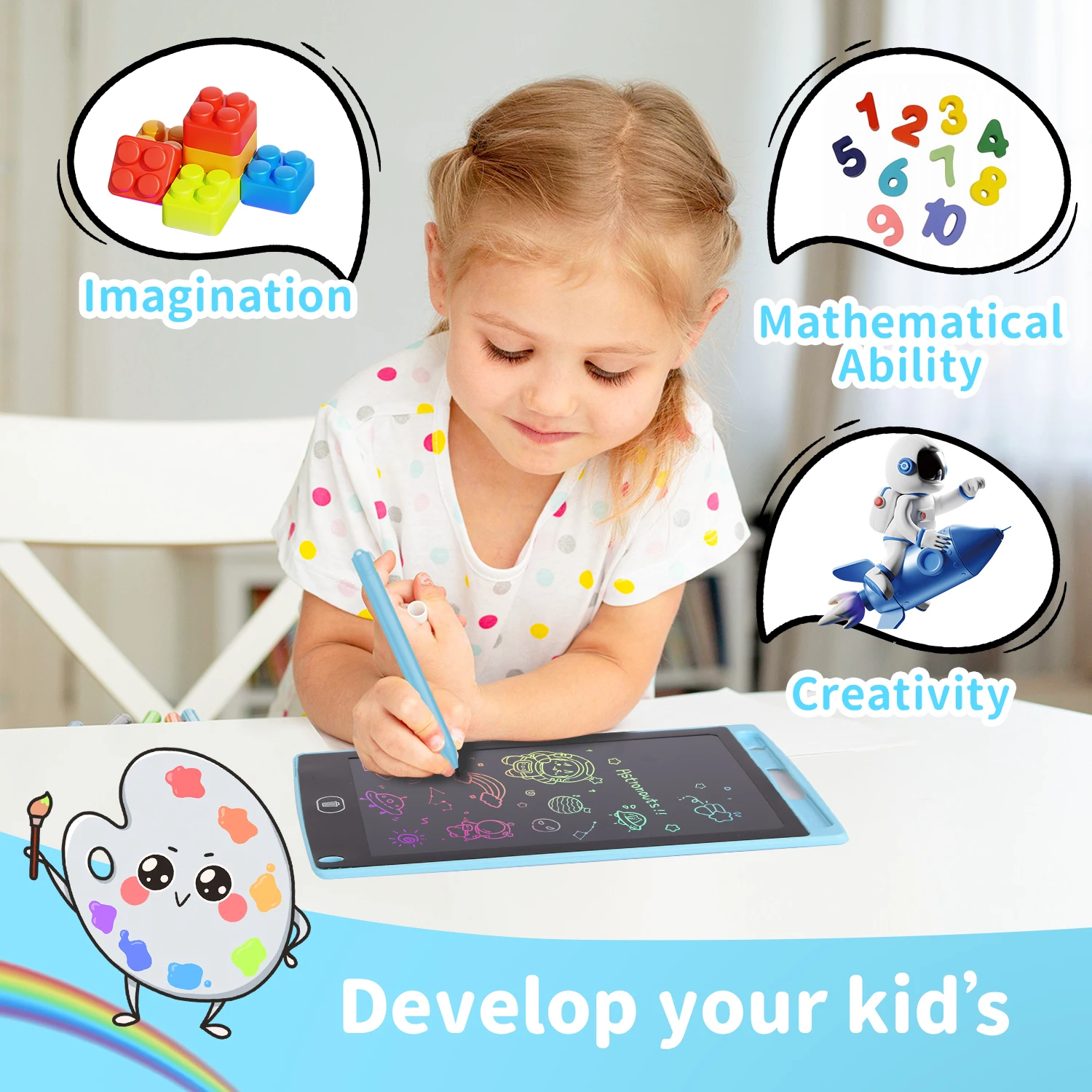 8.5 Inch LCD Writing Tablet Dr - đánh giá và giá Kids Toys Drawing