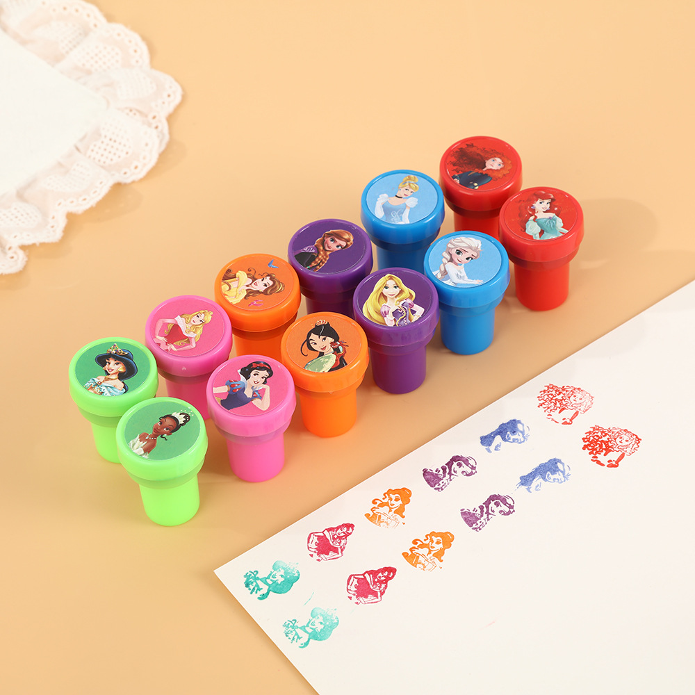 12PCS Princess Kids Stamps Car - đánh giá và giá Kids Toys In Wholesale