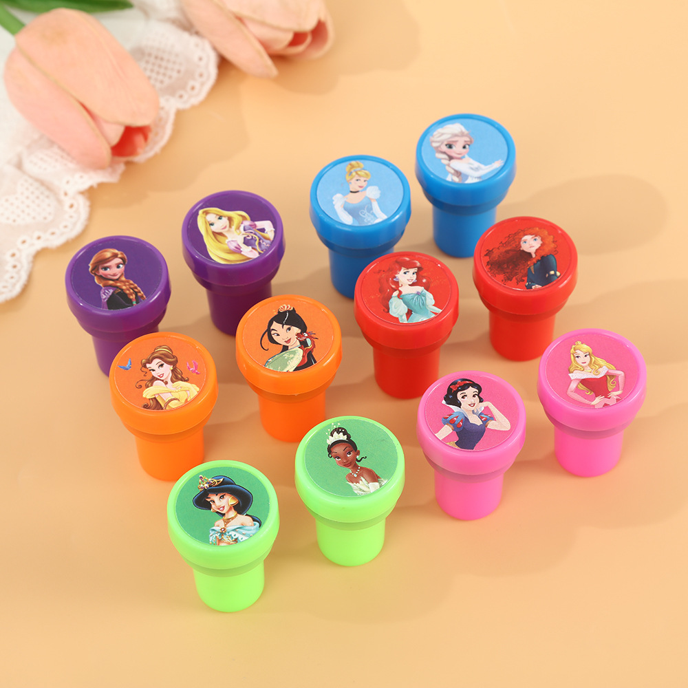12PCS Princess Kids Stamps Car - đánh giá và giá Kids Toys In Wholesale