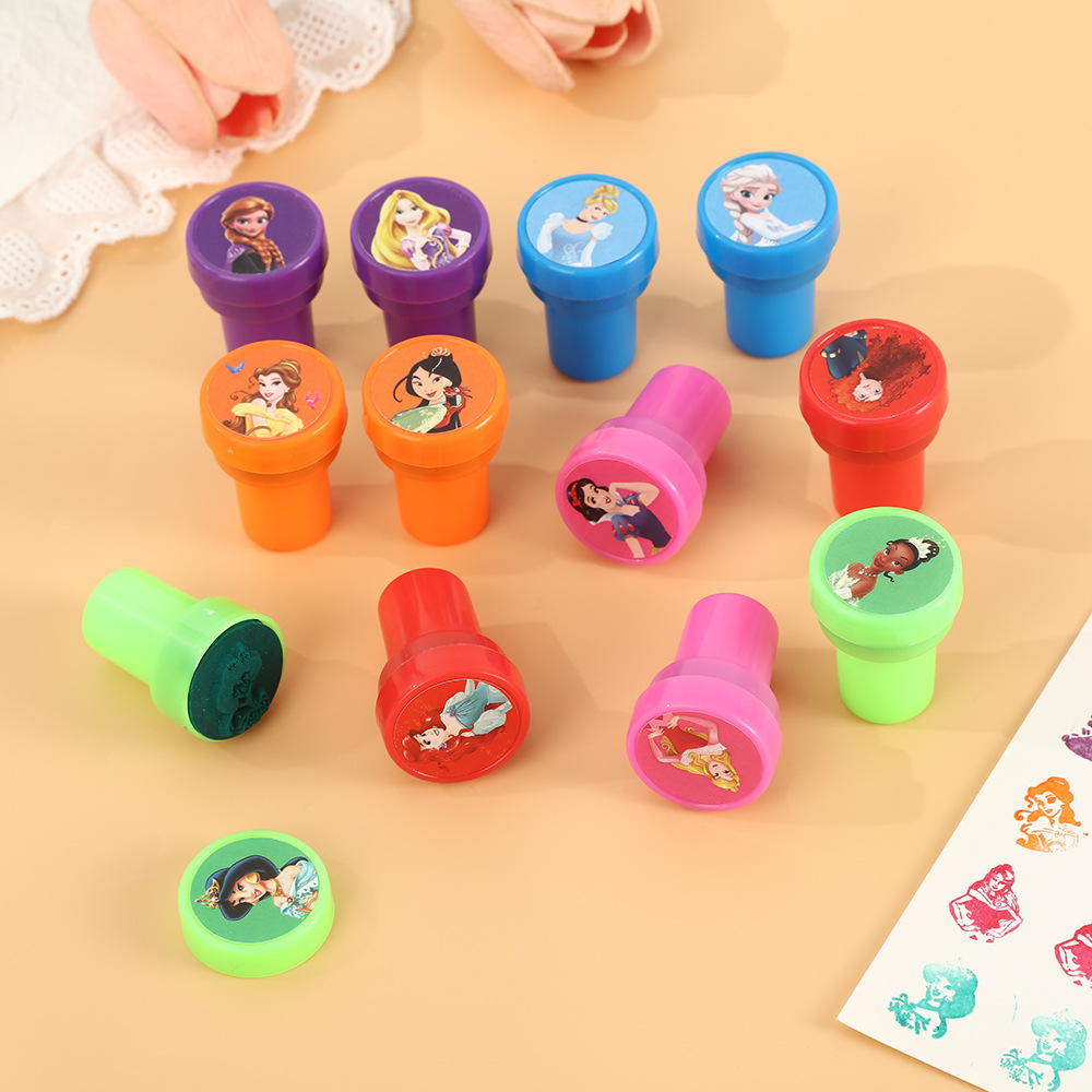 12PCS Princess Kids Stamps Car - đánh giá và giá Kids Toys In Wholesale
