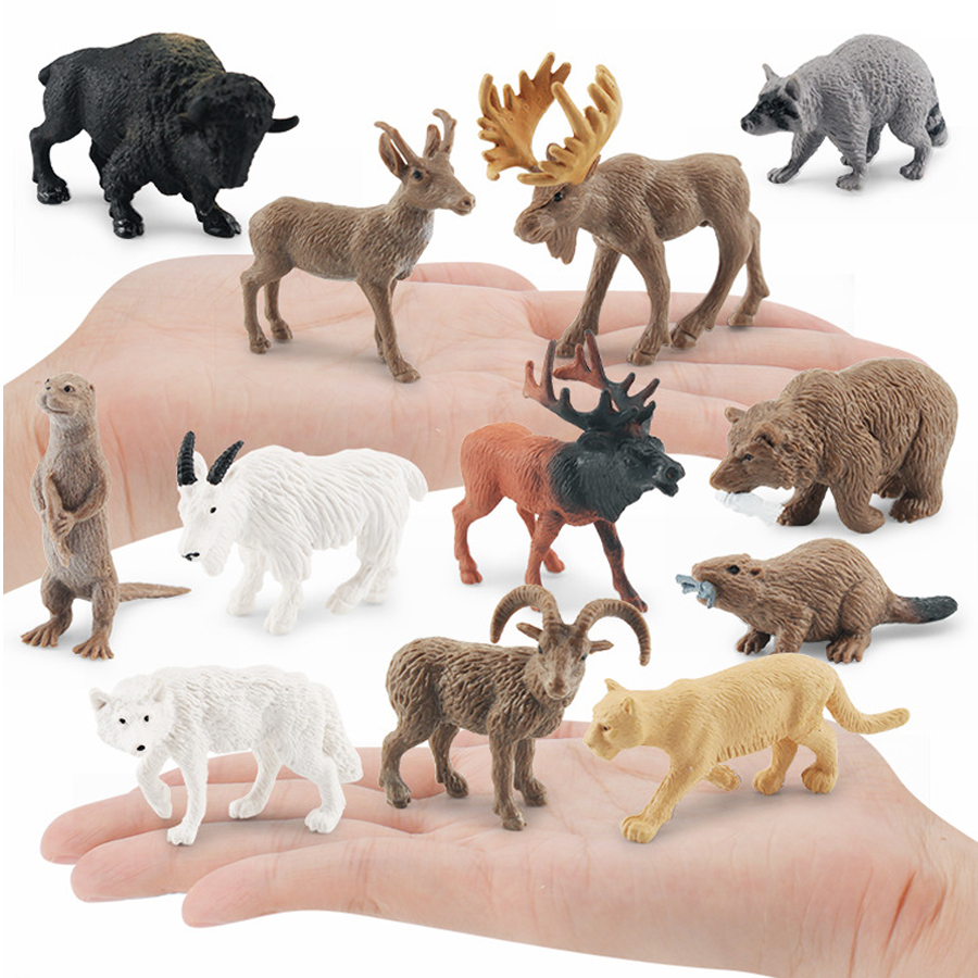 Realistic North American Anima - đánh giá và giá Kids Toys Under 1 Year