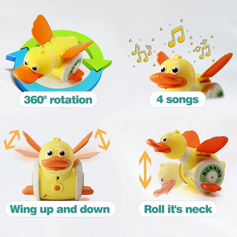 Kid Electric Rotating Duck Sim - đánh giá và giá Kids Toys Under 1 Year