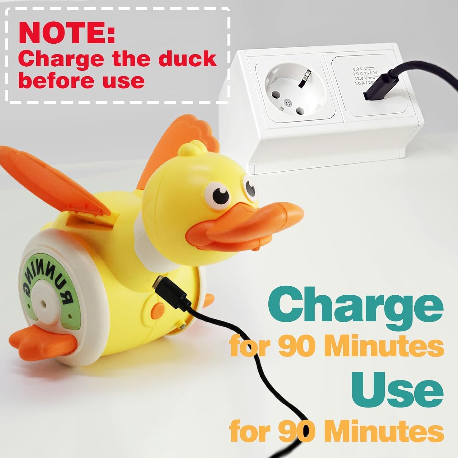 Kid Electric Rotating Duck Sim - đánh giá và giá Kids Toys Under 1 Year