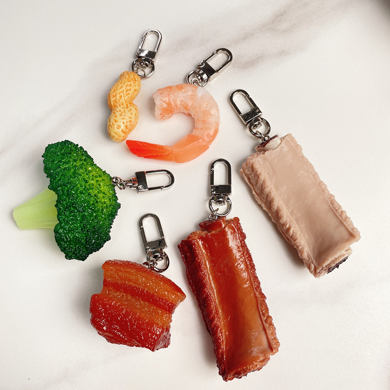 Simulation Food Keychain Brais - đánh giá và giá Kids Toys In Wholesale